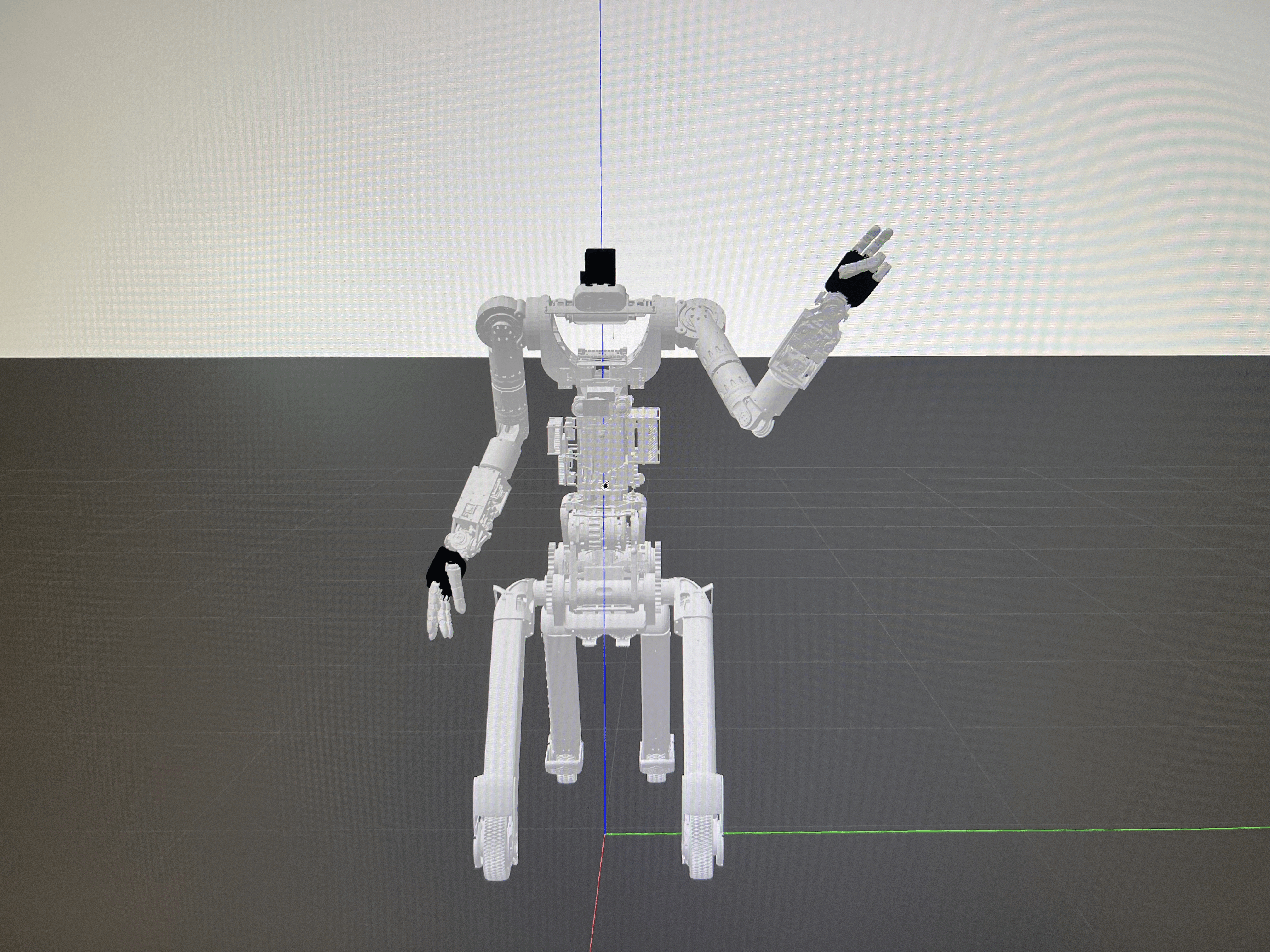 Motion Control for Wheel-legged Humanoid Robots
